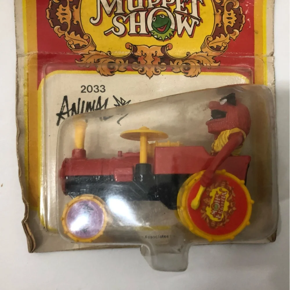 Vtg Die Cast Figure ANIMAL Muppets